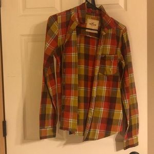 Hollister long sleeve flannel